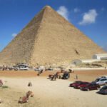 Giza Pyramids (Great Pyramid of Khufu, Pyramid of Khafre, Pyramid of Menkaure)